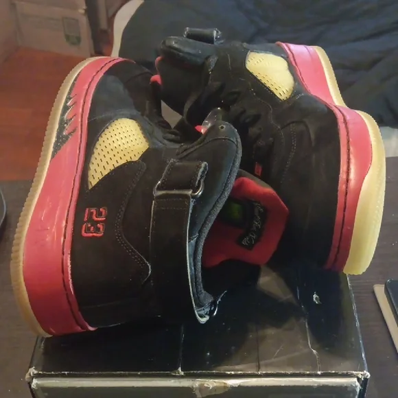 Air Jordan 5 Retro Fusion (AJF 5) Rare (2008) Fusion Red Mens 12 W/OG BOX EUC - Picture 7 of 13